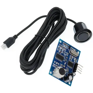JSN-SR04T Ultraschallsensor Wasserdicht Modul, Entfernungsmessmo mit Wasserdichtem Sensor, Integriertes Ultraschall-Entfernungsmessmodul für Kraftfahrzeuge, Rückfahrradar Modul mit Kabel(Altes Modell)