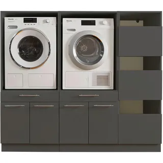 laundreezy LDSK10 185 x 162 x 67,5 cm grau
