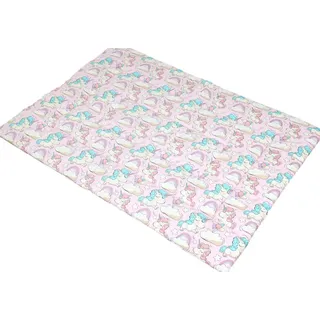 Primawela Spielmatte Spielmatte Spieldecke Krabbeldecke Kinder Baby Decke Baumwolle rosa