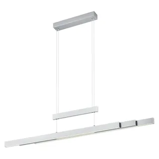 Trio - Hängelampe TRAJAN - Grau - 0x0x150 cm - Silber