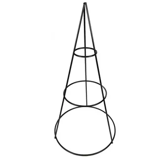 Spetebo Tannenbaum 50 cm schwarz