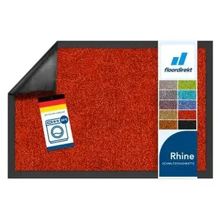Floordirekt Schmutzfangmatte Rhine, 120 x 180cm, rot