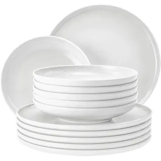 SELTMANN WEIDEN Sento Home Tafelservice 12-tlg. weiß