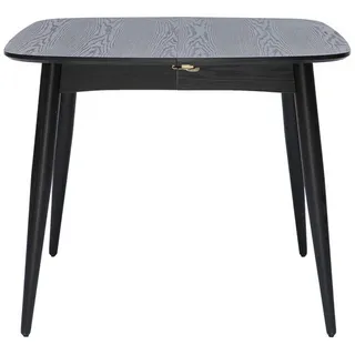 miliboo Ausziehtisch 90 x 75 x 90 cm schwarz