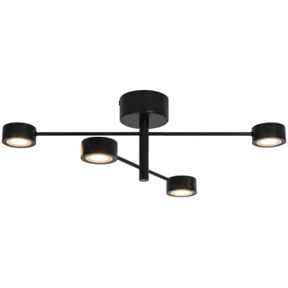 Nordlux Clyde Flex 3-flg. dimmbar 8,5 cm rund schwarz
