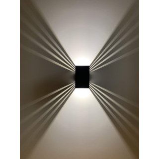 SpiceLED Outdoor Wandleuchte ShineLED - Indirekte Außen-Beleuchtung - dimmbare Wandlampe für Drinnen & Draußen - 12 Watt - Lichtfarbe Weiß
