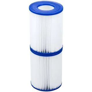 BESTWAY Filterkartusche Gr. II blau-weiß 10,6 x 13,6 cm
