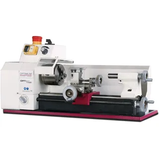 Optimum Drehmaschine OPTIdrill TU 1503V (Kleinstdrehmaschine 230 V, 50 Hz, mit elektronisch regelbarer Drehzahl) 3420260