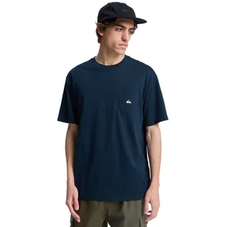 T-Shirt QUIKSILVER "Salt Water Pocket", Jungen, Gr. XS, schwarz navy, Obermaterial: 100% Baumwolle., Shirts T-Shirt