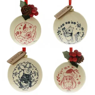 Disney Winnie Puuh Christbaumkugeln, 4 Stück