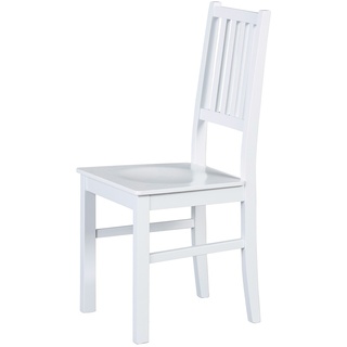 Stuhl, 2er-Set  Muslone , weiß , Maße (cm): B: 42,5 H: 95 T: 50