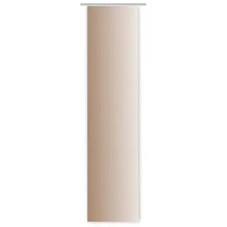 gardinen-for-life Schiebegardine Flächenvorhang Farbverlauf Cappuccino R HxB 260x60 cm - B-line weiß