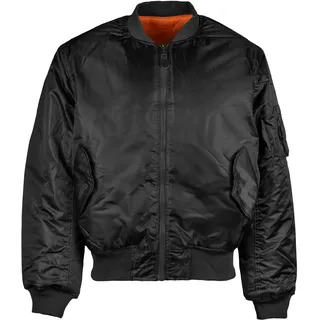 Mil-Tec MA1 Bomberjacke schwarz 2