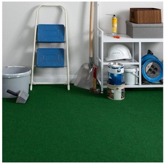 Teppichboden Paris, Steffensmeier, Rechteckig, In- und Outdoor geeignet, Meterware, Nadelfilz grün 200 cm x 500 cm