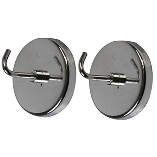 Duratool D02131 Magnethaken, Metall, 25 mm, 2 Stück