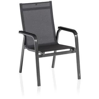 Kettler Basic+ Premium Stapelsessel 66 x 70 x 99 cm anthrazit