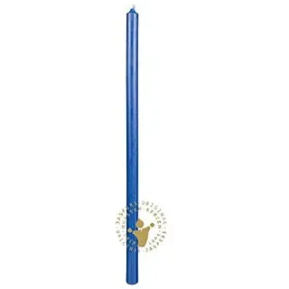 Wiedemann Spaghetti-Kerzen Delftblau 280 x 12 mm, 6 Stück, Extra dünne und Lange Stabkerzen