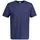 Kurzarm-T-Shirt Dark Jeansblue Melange 2XL