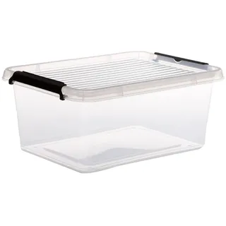 JJA Simply Smart Aufbewahrungsbox Clip N Box 12,5 l 13-tlg. transparent