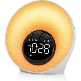 AFEXOA Tageslichtwecker Sonnenaufgang Wecker für Sanftes Aufwachen