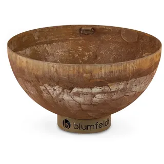 Blumfeldt Feuerschale Savage Ø 60,5 cm Braun