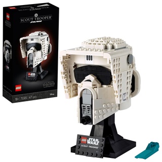 LEGO 75305 Star Wars Scout Trooper Helm Bauset für Erwachsene, Deko, Geschenkidee, Modell zum Bauen und Ausstellen
