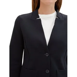 Tom Tailor 1038703 Ottoman Structure Blazer Sky Captain Blue M