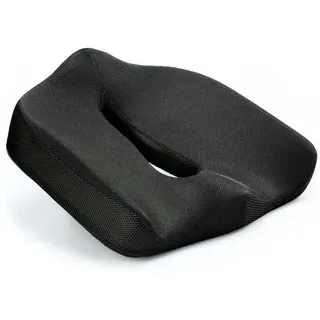 Vitabo Sitzkissen ergonomisches Steißbeinkissen I Viscoschaum schwarz