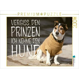 Calvendo Verlag GmbH Jack Russell Terrier mit modebewußtem Hundeanzug 2000 Teile