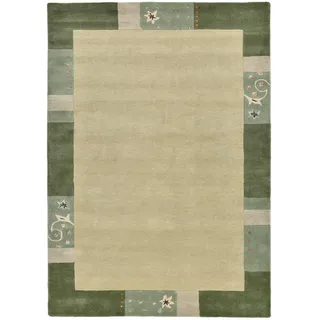 THEKO Royal Ganges Handtuftteppich 160 x 230 cm Grün