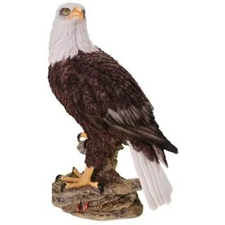 Vogler Dekofigur Amerikanischer Weißkopfseeadler Vogel eagel Figur bunt 35 cm