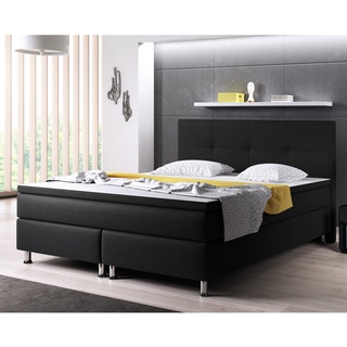 Inter Handels Boxspringbett Dallas 180 x 200 cm, versch. Farben