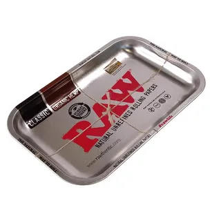 RAW Steel Tray SMALL, Roll-Unterlage aus Metall 3 Mini-Trays