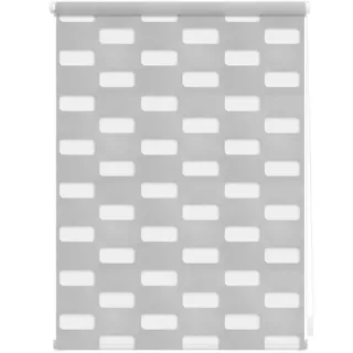 Lichtblick Doppelrollo Arena 60 x 150 cm grau