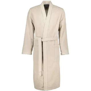 CAWÖ Bademäntel Herren Kimono Struktur 5509 sand - 339 L