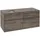 Waschbeckenunterschrank 120 x 55 cm Stone Oak