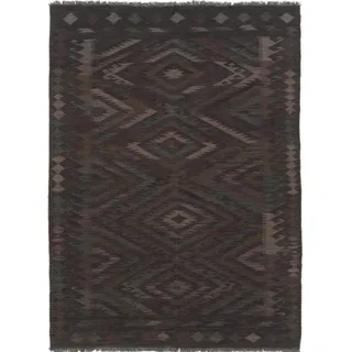 Nain Trading Orientteppich Kelim Afghan Heritage 147x196 Handgewebter Orientteppich, rechteckig, Höhe: 5 mm braun