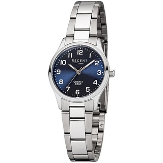 Regent Edelstahl Damen Uhr F-1325 Quarzuhr Armband silber D2UR2253414