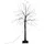 ECD Germany Lichterbaum Kunststoff 120 cm 480 LEDs schwarz