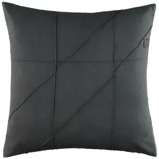 SCHÖNER WOHNEN-Kollektion Dekokissen Pleat, mit hohem Baumwollanteil grau
