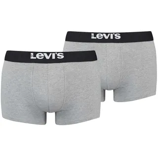 Levi's Solid Basic Trunk grau XL 2er Pack