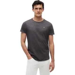 Tommy Hilfiger Slim Jaspe Kurzarm-T-Shirt Black M