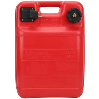 Boots Kraftstofftank, 24 Liter Gaskanister Marine Außenbordmotor Kraftstofftank Ersatz für Yamaha, Tragbarer Benzinkanister mit Auspuff und Kraftstoffleitungsbehälter