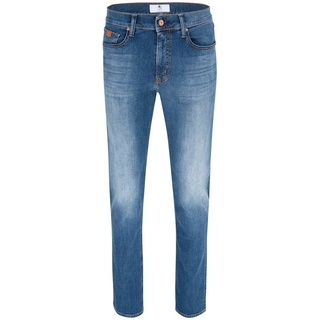 Otto Kern 5-Pocket-Jeans OTTO KERN JOHN blue used buffies 67001 6831.6824 blau W38 / L36
