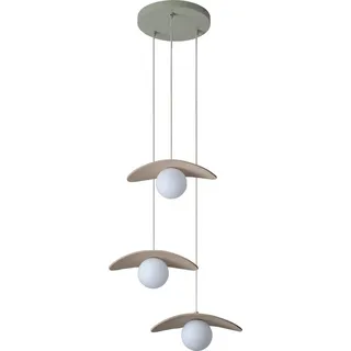 Osram Decor Pearl 3-flg. 34 cm rund/beige