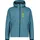 Herren Zip Hoodie Softshell Jacke Größe L blau