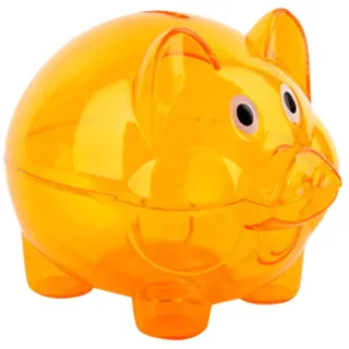 Niedliches Sparschwein, Plastikschwein Geldbank,Mini Kleines Schwein Sparbüchse Münze Vorratsbehälter, Plastik Spardose Spargeldschachtel Kleingeld Veranstalter Für Jungen Mädchen Kinder Kleinkinder