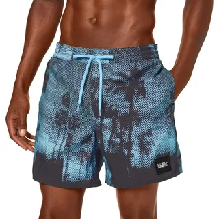 O'Neill Herren PM Bondey Badehose, Blue Aop W/Black, XS