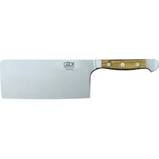 Güde Messer Solingen Kochmesser Güde Alpha Kochmesser, China-Form, Olivenholz