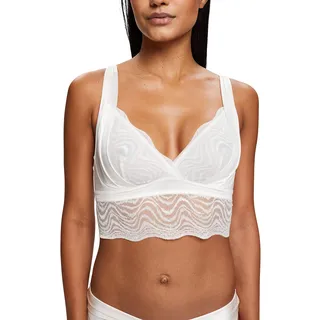ESPRIT Damen Moving Lace Soft Bra BH, Off White, M - M